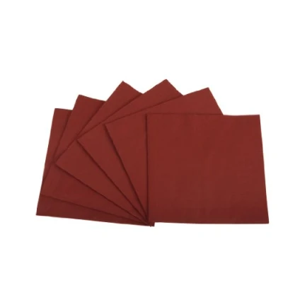 Abbildung von Funny Zelltuchservietten 40 x cm, 1/4 Falz, 3 lagig, bordeaux 4er Pack (4 250 Stück)