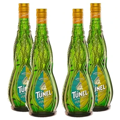 Abbildung von Tunel 4er Set Mezcladas 0,7L (30% Vol) Kräuterlikör Hierbas de Mallorca [Enthält Sulfite]