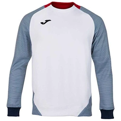 Abbildung von Joma Herren Essential Ii Sweatshirts, Weiß Marineblau, S