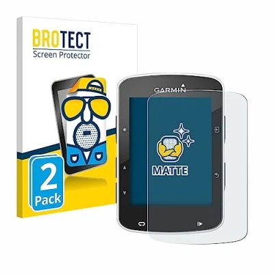 Abbildung von BROTECT Entspiegelungs Schutzfolie für Garmin Edge 820 (2 Stück) Matte Displayschutz Folie, Anti Reflex, Fingerprint
