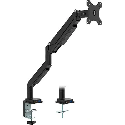 Abbildung von InLine® Tischhalterung mit Lifter und USB/Audio, beweglich, für Monitore bis 82cm (32&quot;), max. 9kg