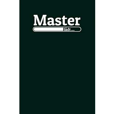 Abbildung von Master lädt: Notizen gepunktet, liniertes Notizbuch für Notizen, Erinnerungen, Daten fürs Studium