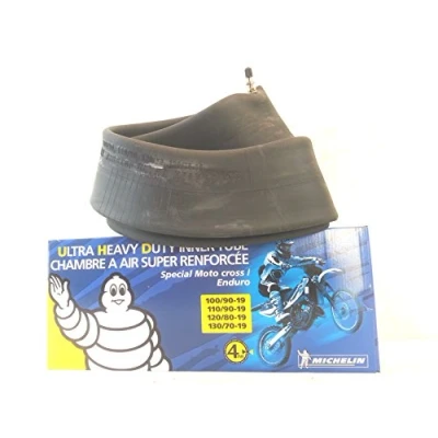 Abbildung von Schlauch für Motorrad 19 100/90 110/90 120/80 130/70 UHD 4 mm verstärkt Enduro/Cross Michelin