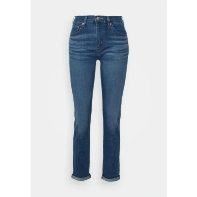 Abbildung von Levi&#039;s Damen Mid Rise Boyfriend Jeans, Lapis Gem, 27W / 27L