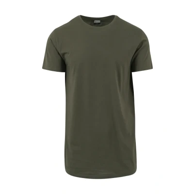 Abbildung von Urban Classics Shaped LONG DO NOT USE Tshirt basic, Herren, Größe: Small, Olive