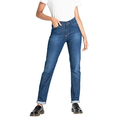 Abbildung von Lee Damen Carol Droit Straight Jeans, Blau (Dark Garner Uv), W30/L31
