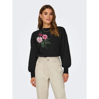 Abbildung von ONLY Sweatshirt ONLBROOKE L/S O NECK FLOWER SWT
