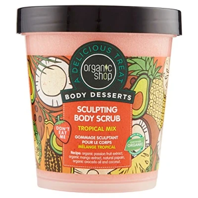 Abbildung von Organic Shop Body Desserts Sculpting Scrub Tropical Mix 450ml