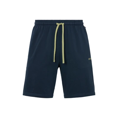 Abbildung von BOSS MIX Match Short Nachtwäsche Hose, Herren, Größe: Large, Dark blue
