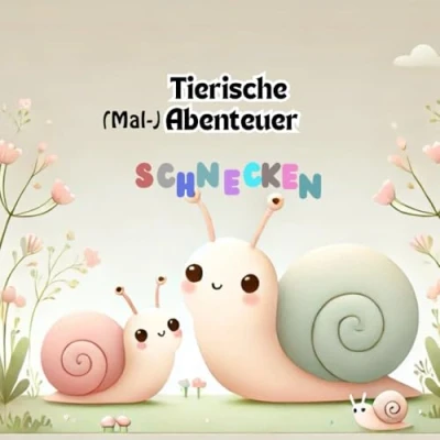 Abbildung von Tierische (Mal ) Abenteuer Schnecken: Malbuch Schnecken für Kinder ab 2 Jahren, 50 Ausmalbilder