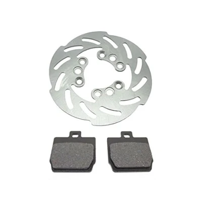 Abbildung von Bremsbeläge &amp; Bremsscheibe Set Hinten für Yamaha Aerox MBK Nitro Wave optimales Bremsverhalten
