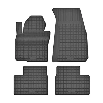 Abbildung von Gummimatten Fußmatten 1.5 cm Rand kompatibel mit Dacia LODGY (Bj. 2012 2018) ideal angepasst 4 Teile EIN Set