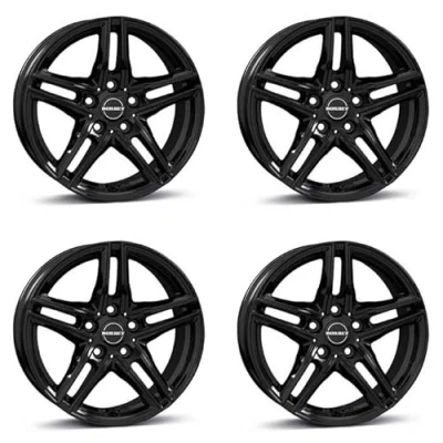 Abbildung von 4x Borbet Felgen Alufelgen XR 7.5x17 ET45 5x112 black glossy kompatibel mit Mercedes A B C CL CLA E GLA GLB GLK Marco Polo S Vito V