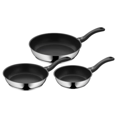 Abbildung von WMF Pfannen Set &quot;Devil&quot;, Cromargan Edelstahl Rostfrei 18/10, (Set, 3 tlg.), Induktion