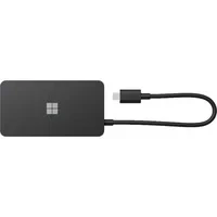 Abbildung von Kabelgebundener Microsoft Surface USB C Travel Hub 3.2 Gen 2 Schwarz