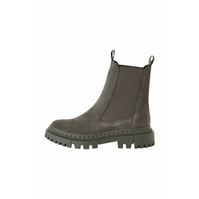 Abbildung von Tamaris Plateaustiefelette, Damen, Größe: 36, Anthracite Schuhe