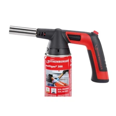 Abbildung von ROTHENBERGER ROFIRE 4 PIEZO, 7/16&quot; EU, im Blister 1500002922 Lötbrenner, Weichlöten von Kupferrohre, Hartlöten
