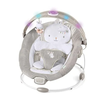 Abbildung von Ingenuity, Twinkle Tails, Babywippe mit Vibrationen, Lichtern, Melodien, Lautstärkeregler und vielem mehr