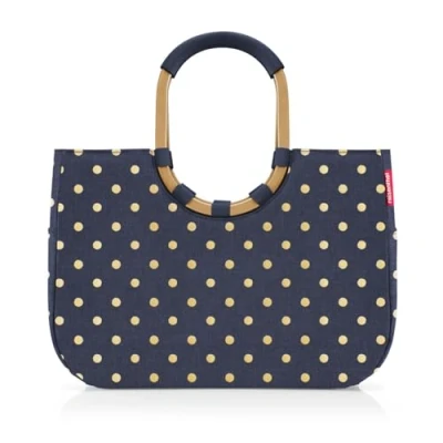 Abbildung von reisenthel loopshopper L frame metallic dots blue
