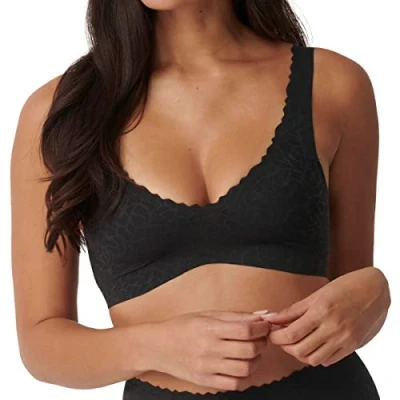 Abbildung von Sloggi FEEL Bralette Bustier, Damen, Größe: Large, Black
