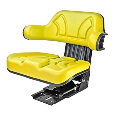 Abbildung von DEMA Traktorsitz schleppersitz Traktor Schlepper Sitz STAR10 gelb mit Armlehne
