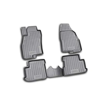Abbildung von Element Passgenaue Premium 3D Gummimatten Fussmatten passend für FIAT Grande Punto, 2005 2018, 4 TLG.