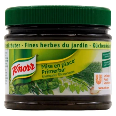 Abbildung von Knorr Mise en place Gartenkräuter Kräuterpaste, (2 x 340g)