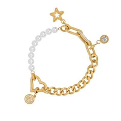 Abbildung von iXXXi Connect Composite Armband Evelyn Gold 22cm