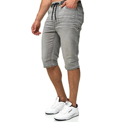 Abbildung von Indicode Jeans Vasile Stoffhose, Herren, Größe: Small, Lt grey