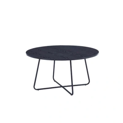 Abbildung von HOME DELUXE Couchtisch Rund NOVARA Dark Oak