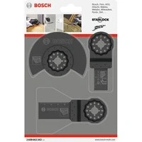 Abbildung von BOSCH Sägeblatt Starlock Holz Basis Set, 3 teilig