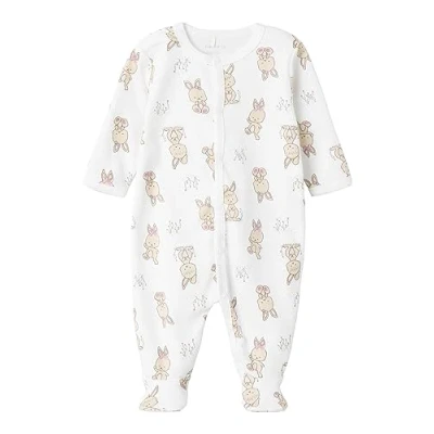 Abbildung von Name it Nbfnightsuit Rabbit Pyjama für Kinder, Größe: 92, Bright white