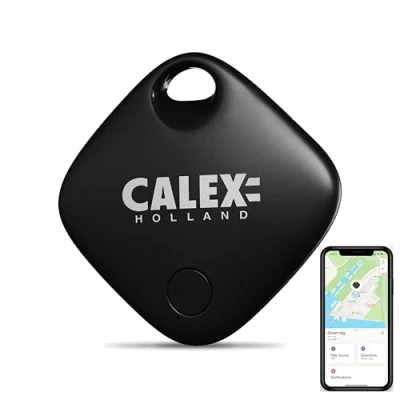Abbildung von Calex Smart Tag, Airtag kompatibel mit Apple Wo ist? app, Schlüsselfinder, Bluetooth Tracker inklusive Tonbenachrichtigung bei Suchfunktion