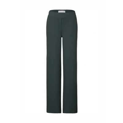 Abbildung von Cecil Basic WIDE LEG Stoffhose, Damen, Größe: XLx32, Grün