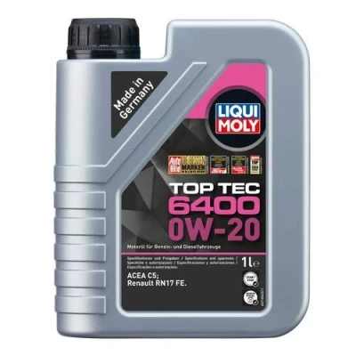Abbildung von LIQUI MOLY Top Tec 6400 0W 20 1 L Synthesetechnologie Motoröl Art. Nr.: 21584