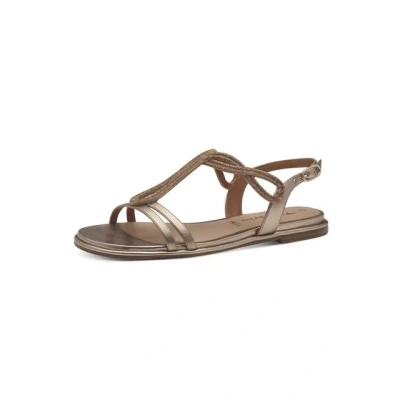 Abbildung von Tamaris Riemensandalette, Damen, Größe: 42, Bronce Schuhe