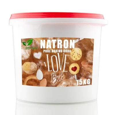 Abbildung von Natriumhydrogencarbonat Baking Soda Natriumsalz Natron E500 in Eimer TOP (15kg)