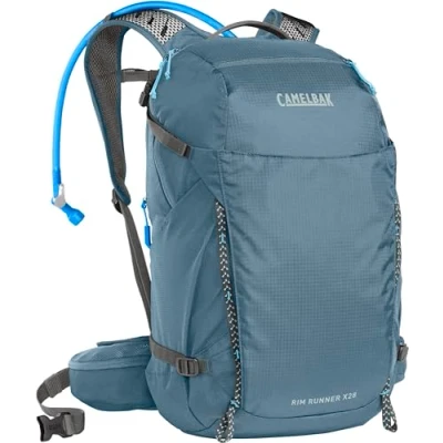 Abbildung von Camelbak Rim Runner X28 Hydrorucksack, Crystal Blue