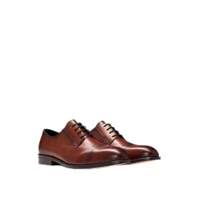 Abbildung von BOSS Limber Derby Schnürer, Herren, Größe: 43.5, Medium brown Schuhe