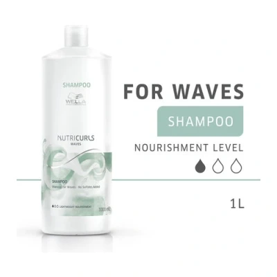 Abbildung von Wella Professionals Nutricurls Waves Shampoo 1000 ml