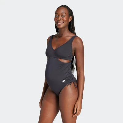 Abbildung von adidas Sportswear Iconisea Maternity Uback Badeanzug, Damen, Größe: XS, Black white