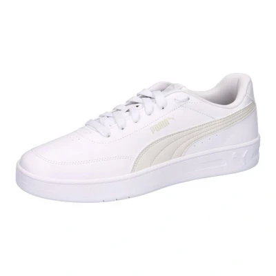 Abbildung von PUMA Unisex Court Classic CLEAN Sneaker, White Vapor Gray, 45 EU