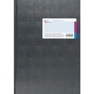 Abbildung von König &amp; Ebhardt und 8611033 Geschäftsbuch / Spaltenbuch (A4 mit Kopfleiste, 3 Spalten, 32 Zeilen, 80g/m², 144 Blatt Fadenheftung, Seitenzahl)