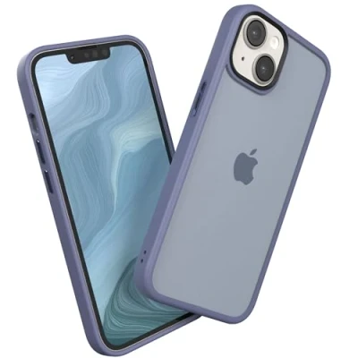 Abbildung von EAZY CASE Ultra Schutz Outdoor Hülle kompatibel mit iPhone 14, hochwertige Schutzhülle Aufprallschutz, Stoßfest und Kratzfest, dünne Handyhülle Kameraschutz, Hellblau, Blau