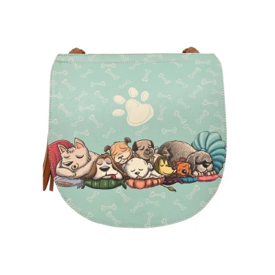 Abbildung von DOGO Umhängetasche &quot;Damen Ivy Bag Sleeping Dogs Vegan Damen Handtaschen (Fashion) /&quot;,