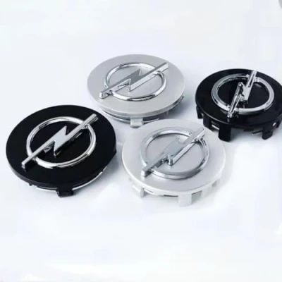 Abbildung von SANQIUTOU 4 Stück Nabendeckel Radnabenkappen für Opel Astra K 2015 2019 58mm 64mm,Felgendeckel Autonaben Kratzfest und Wasserdicht Radnaben Auto Zubehör,58mm Black