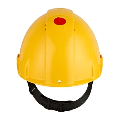 Abbildung von 3M Peltor Schutzhelm G3000, G30NUY, mit Uvicator Sensor, ABS, Schweißband und Ratschensystem, belüftet, gelb, 1 Packung