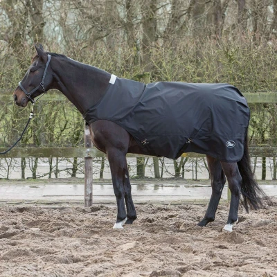 Abbildung von Harry&#039;s Horse Stufenmühlendecke WP 0gr Schwarz Unterlänge: 165 cm &amp; Rückenlänge: 115