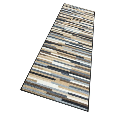 Abbildung von wash+dry by Kleen Tex Läufer &quot;Mikado Stripes&quot;, rechteckig, Schmutzfangläufer, modernes Streifen Design, rutschhemmend, waschbar