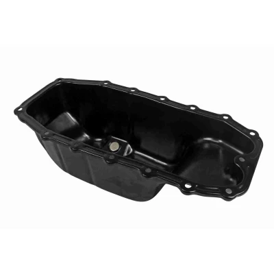 Abbildung von VAICO V24 6006 Ölwanne mit Ölablassschraube, ohne Dichtung Dichtring Stahlblech Original Qualität OPEL: Corsa D Schrägheck